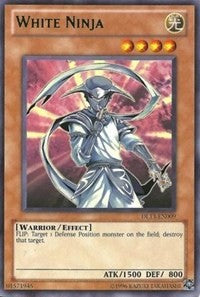 White Ninja (Green) [Duelist League Promo] [DL13-EN009] | Anubis Games and Hobby