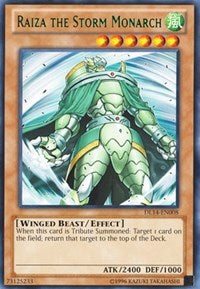 Raiza the Storm Monarch (Green) [Duelist League Promo] [DL14-EN008] | Anubis Games and Hobby