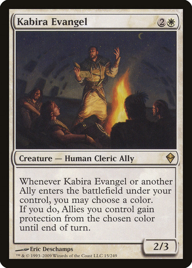 Kabira Evangel [Zendikar] | Anubis Games and Hobby