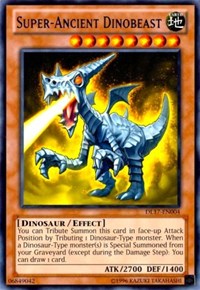 Super-Ancient Dinobeast (Blue) [Duelist League Promo] [DL17-EN004] | Anubis Games and Hobby