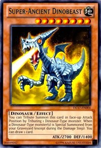 Super-Ancient Dinobeast (Green) [Duelist League Promo] [DL17-EN004] | Anubis Games and Hobby