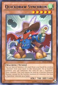 Quickdraw Synchron (Blue) [Duelist League Promo] [DL17-EN008] | Anubis Games and Hobby