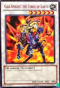 Gaia Knight, the Force of Earth (Red) [Duelist League Promo] [DL17-EN011] | Anubis Games and Hobby