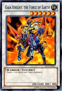 Gaia Knight, the Force of Earth (Blue) [Duelist League Promo] [DL17-EN011] | Anubis Games and Hobby