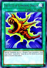 The Flute of Summoning Dragon (Blue) [Duelist League Promo] [DL17-EN013] | Anubis Games and Hobby