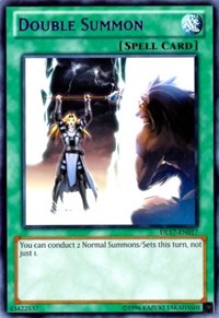 Double Summon (Blue) [Duelist League Promo] [DL17-EN017] | Anubis Games and Hobby