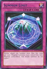 Summon Limit (Blue) [Duelist League Promo] [DL17-EN018] | Anubis Games and Hobby