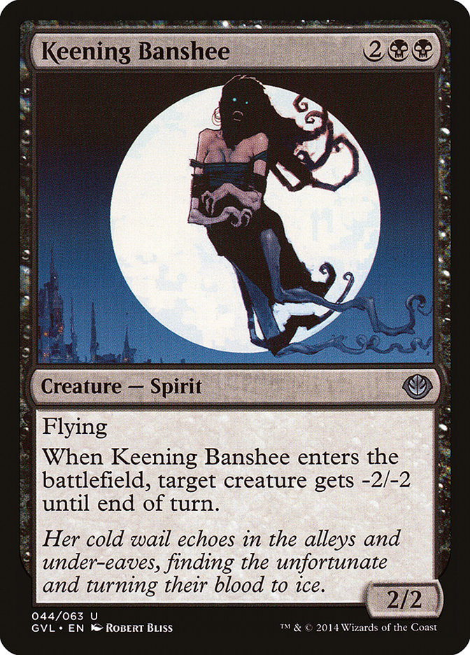 Keening Banshee (Garruk vs. Liliana) [Duel Decks Anthology] | Anubis Games and Hobby