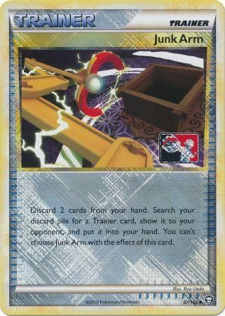 Junk Arm (87/102) (League Promo) [HeartGold & SoulSilver: Triumphant] | Anubis Games and Hobby