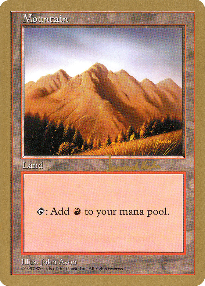 Mountain (jk444) (Janosch Kuhn) [World Championship Decks 1997] | Anubis Games and Hobby