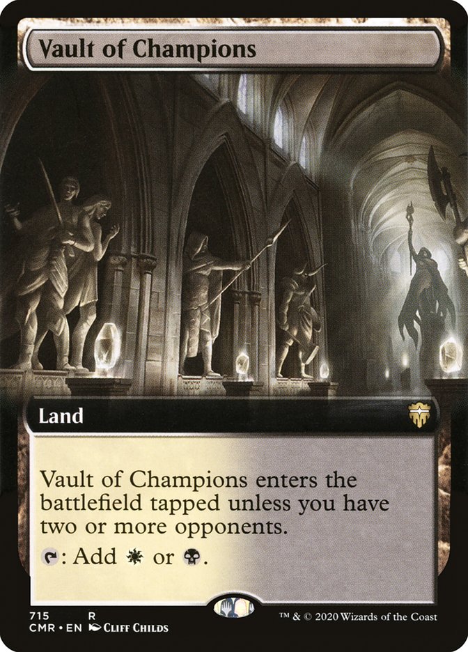 Vault of Champions (Extended Art) [Commander Legends] | Anubis Games and Hobby