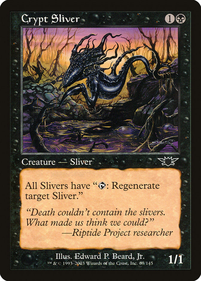 Crypt Sliver [Legions] | Anubis Games and Hobby