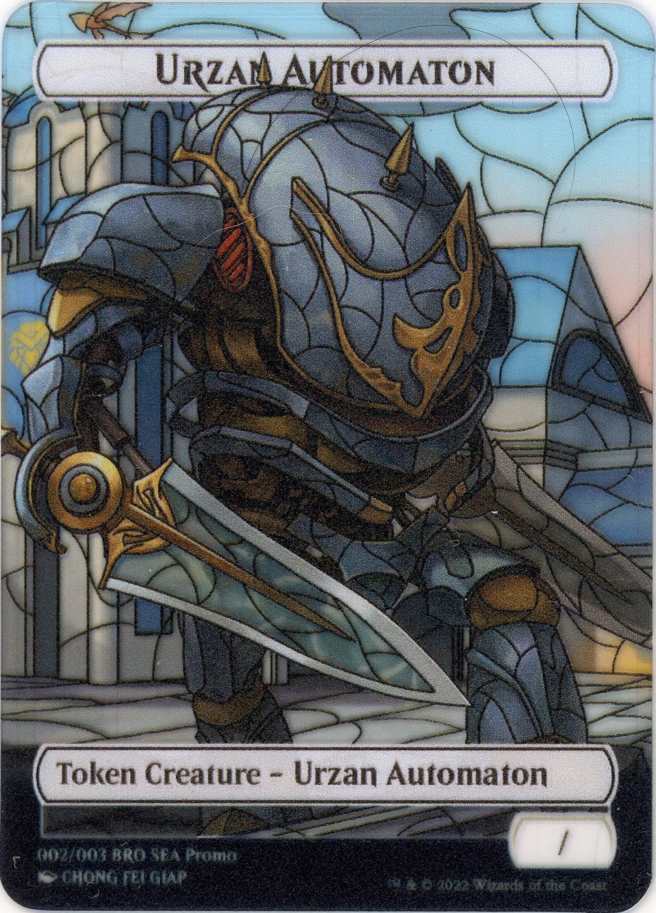 Urzan Automaton Token (SEA Exclusive) [The Brothers' War Tokens] | Anubis Games and Hobby