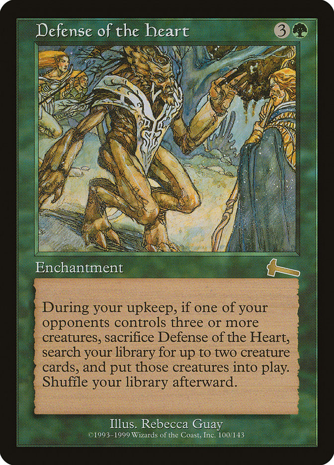 Defense of the Heart [Urza's Legacy] | Anubis Games and Hobby