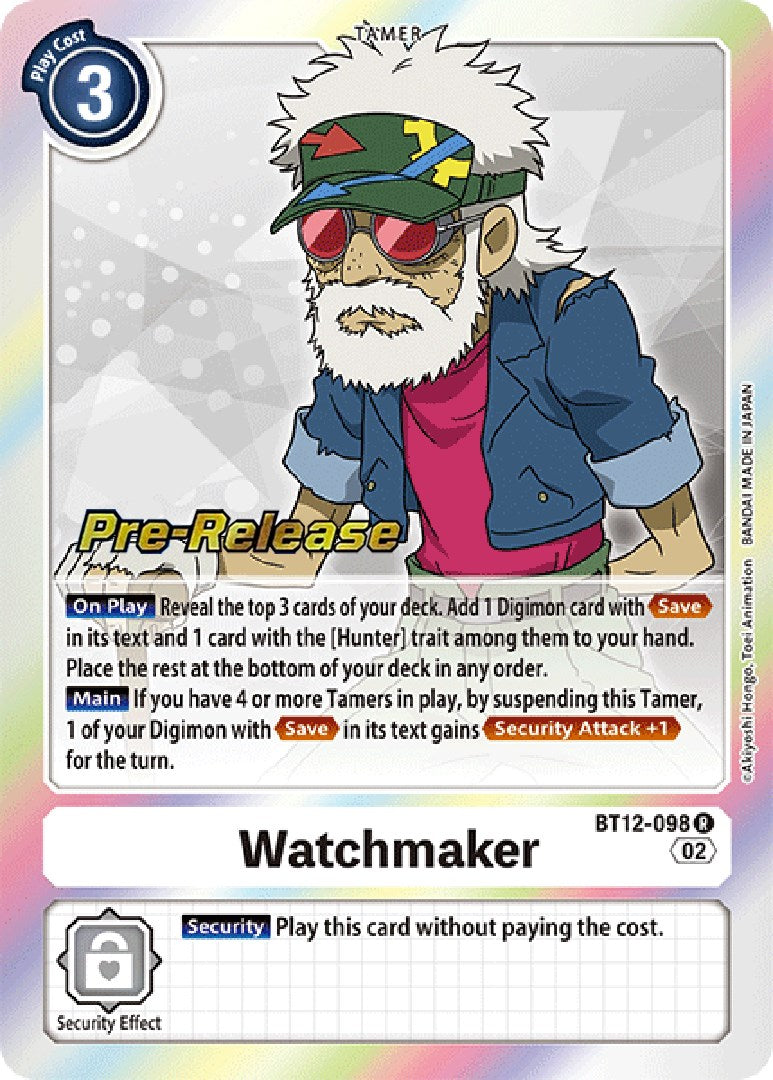 Watchmaker [BT12-098] [Across Time Pre-Release Cards] | Anubis Games and Hobby