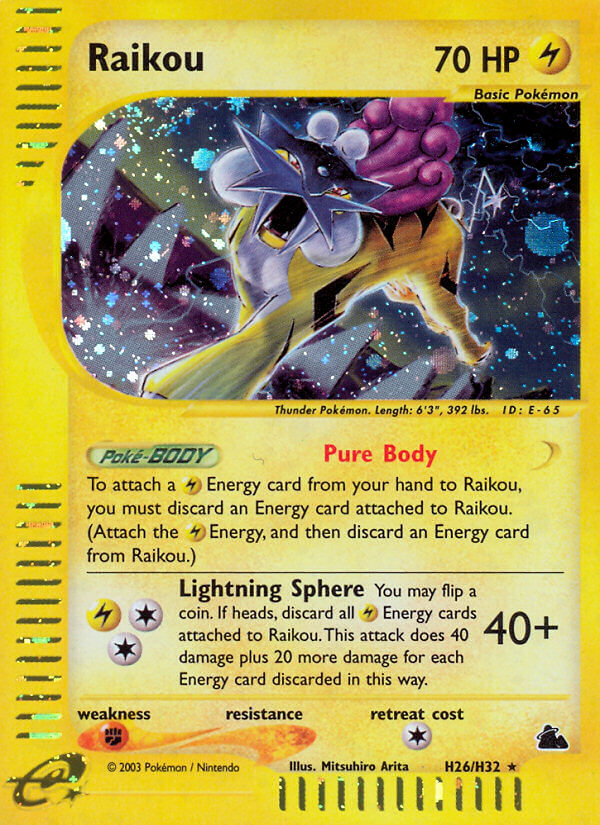 Raikou (H26/H32) [Skyridge] | Anubis Games and Hobby