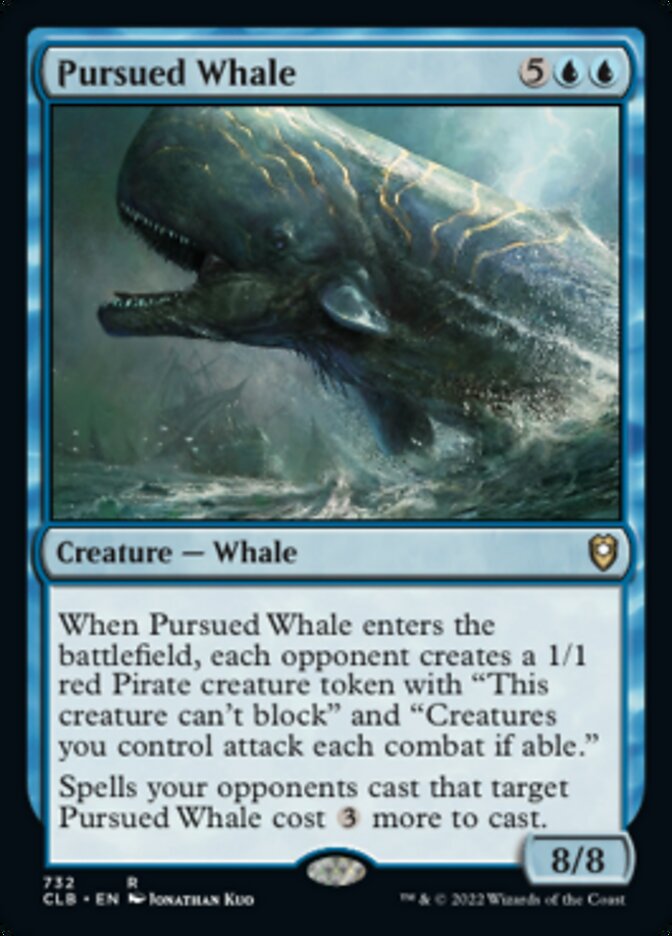 Pursued Whale [Commander Legends: Battle for Baldur's Gate] | Anubis Games and Hobby