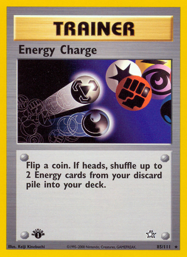 Energy Charge (85/111) [Neo Genesis 1st Edition] | Anubis Games and Hobby