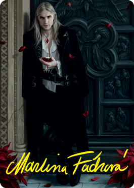 Sorin the Mirthless 1 Art Card (Gold-Stamped Signature) [Innistrad: Crimson Vow Art Series] | Anubis Games and Hobby