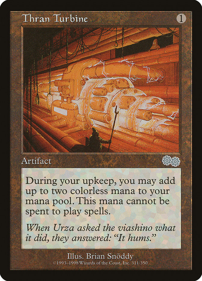 Thran Turbine [Urza's Saga] | Anubis Games and Hobby