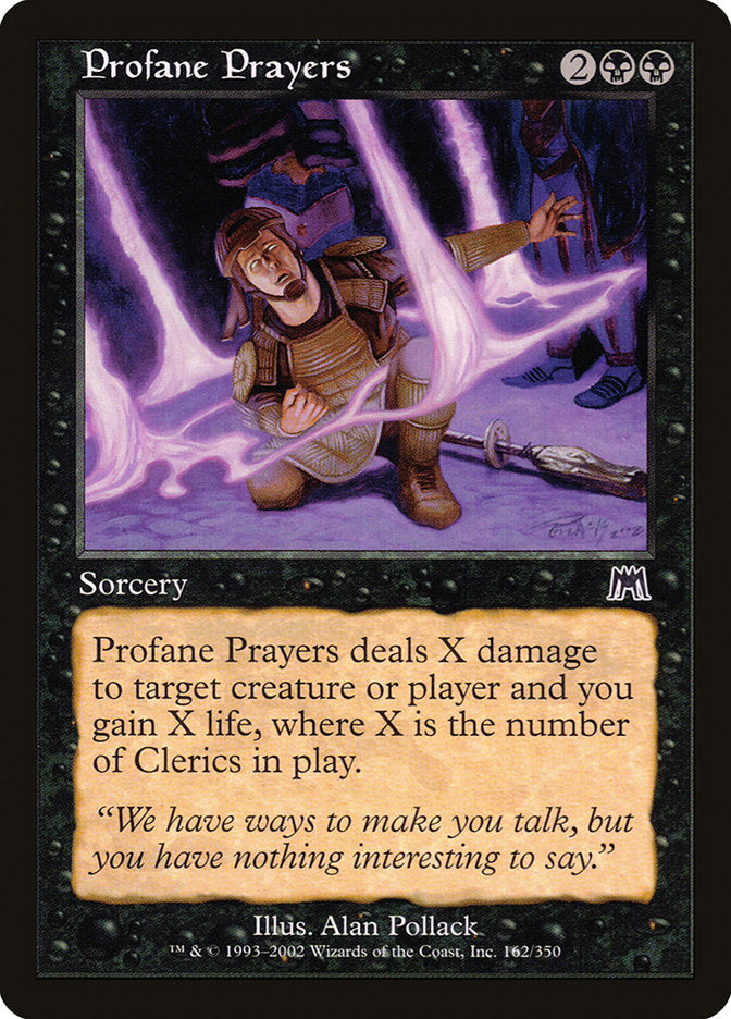 Profane Prayers [Onslaught] | Anubis Games and Hobby