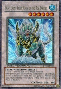 Dewloren, Tiger King of the Ice Barrier [Duel Terminal 2] [DT02-EN033] | Anubis Games and Hobby