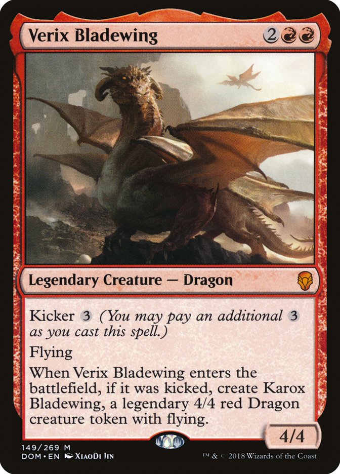 Verix Bladewing [Dominaria] | Anubis Games and Hobby