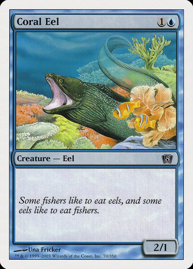 Coral Eel [Eighth Edition] | Anubis Games and Hobby
