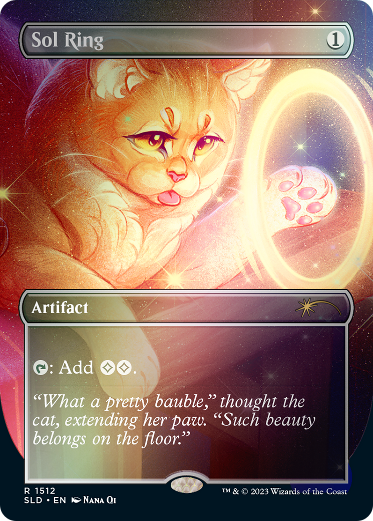 Sol Ring (1512) // Sol Ring [Secret Lair Commander Deck: Raining Cats and Dogs] | Anubis Games and Hobby