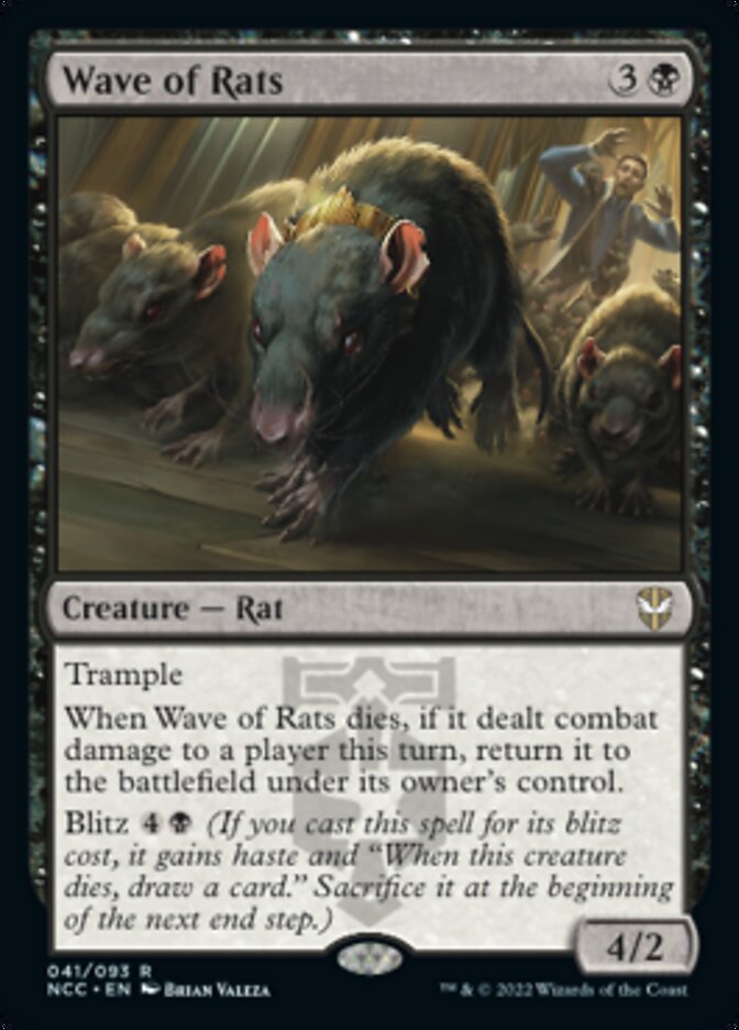 Wave of Rats [Streets of New Capenna Commander] | Anubis Games and Hobby