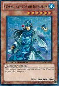 General Raiho of the Ice Barrier [Duel Terminal 4] [DT04-EN035] | Anubis Games and Hobby