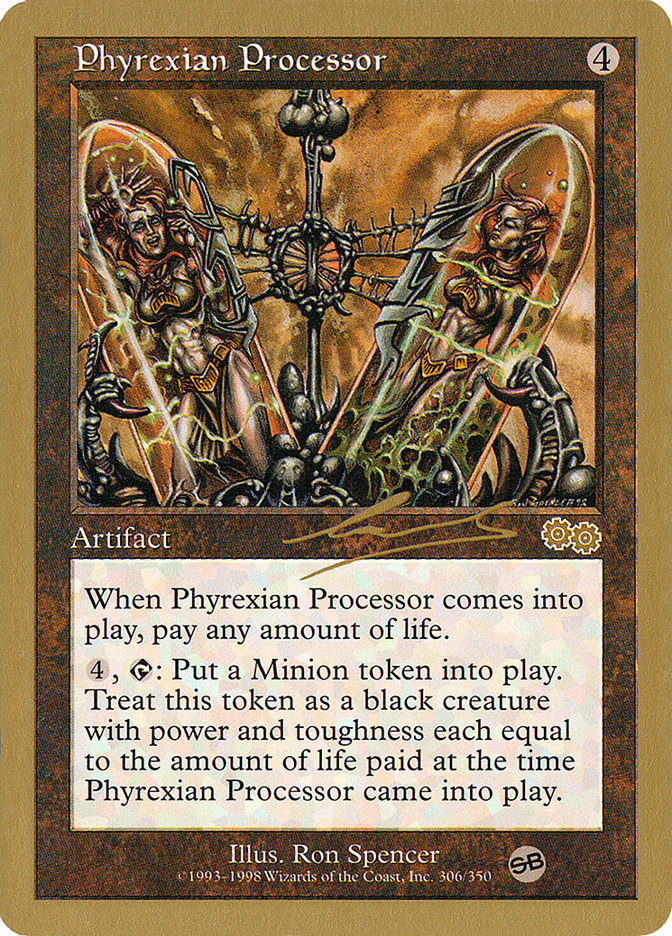 Phyrexian Processor (Nicolas Labarre) (SB) [World Championship Decks 2000] | Anubis Games and Hobby