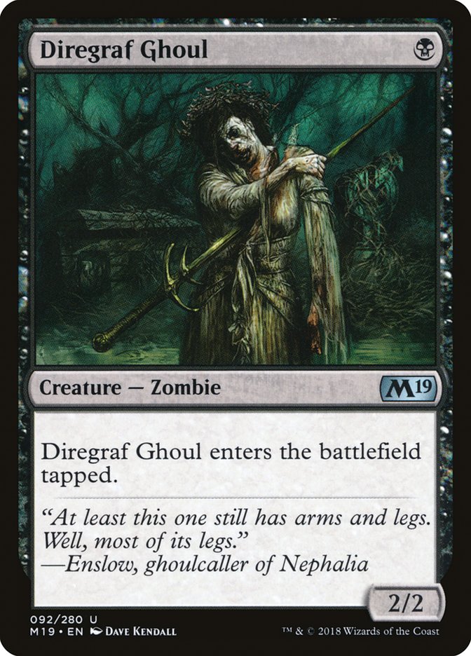 Diregraf Ghoul [Core Set 2019] | Anubis Games and Hobby