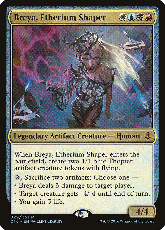 Breya, Etherium Shaper [Commander 2016] | Anubis Games and Hobby