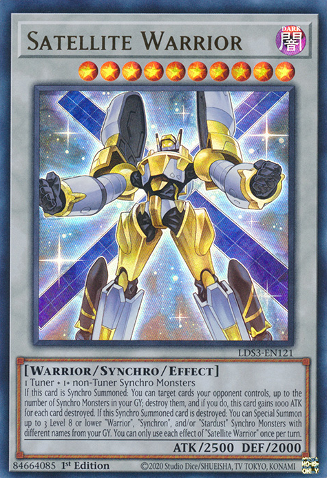 Satellite Warrior [LDS3-EN121] Ultra Rare | Anubis Games and Hobby