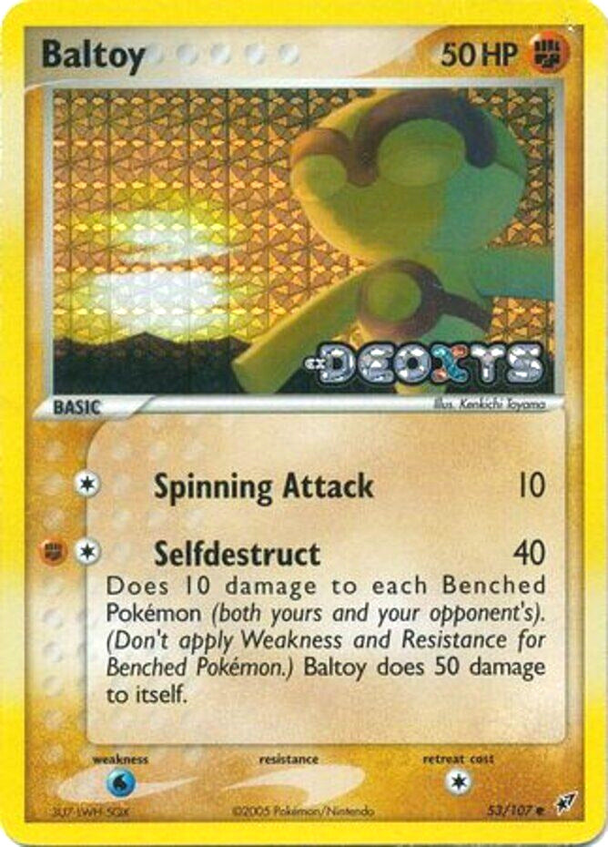 Baltoy (53/107) (Stamped) [EX: Deoxys] | Anubis Games and Hobby