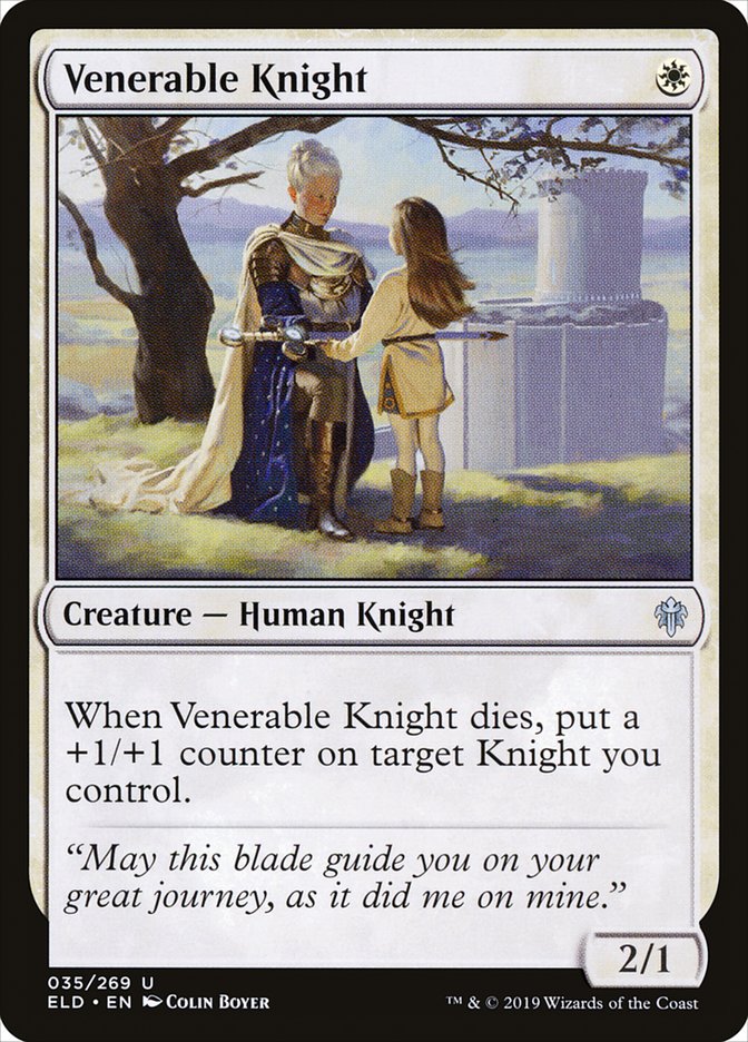 Venerable Knight [Throne of Eldraine] | Anubis Games and Hobby