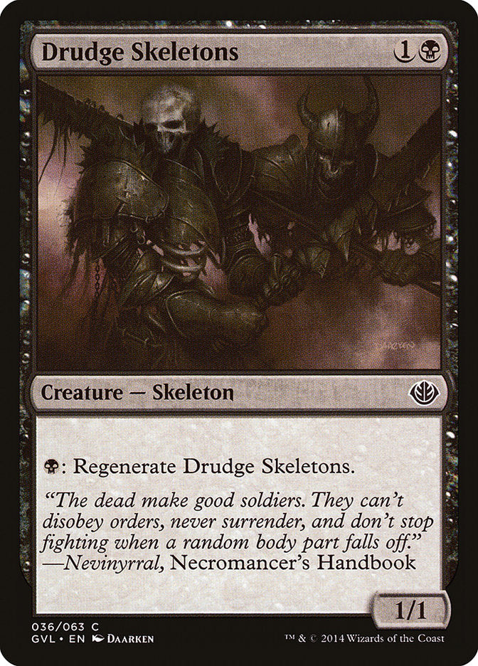 Drudge Skeletons (Garruk vs. Liliana) [Duel Decks Anthology] | Anubis Games and Hobby