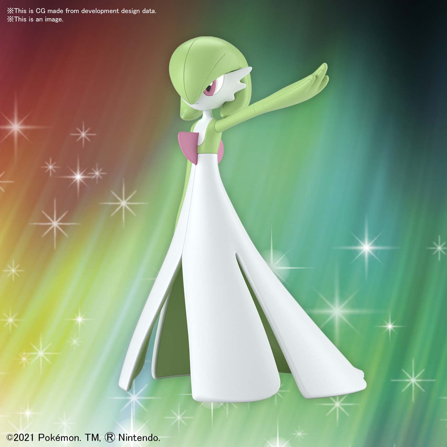 Gardevoir Pokemon Model Kit | Anubis Games and Hobby