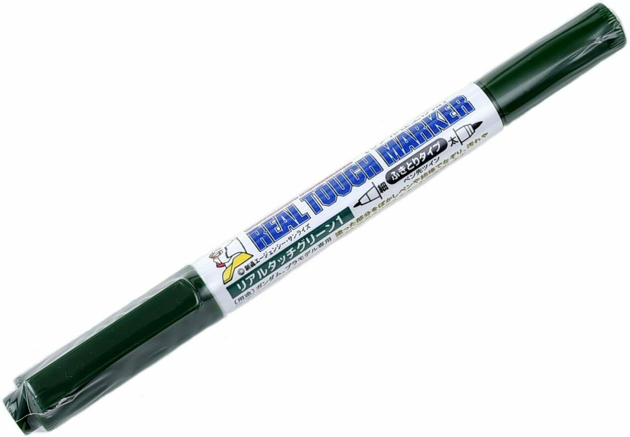 Real Touch Gundam Marker - Green | Anubis Games and Hobby