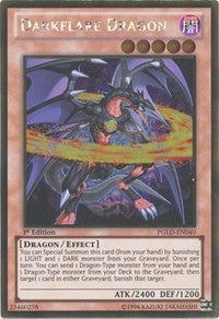 Darkflare Dragon [Premium Gold] [PGLD-EN040] | Anubis Games and Hobby