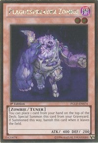 Plaguespreader Zombie [Premium Gold] [PGLD-EN074] | Anubis Games and Hobby