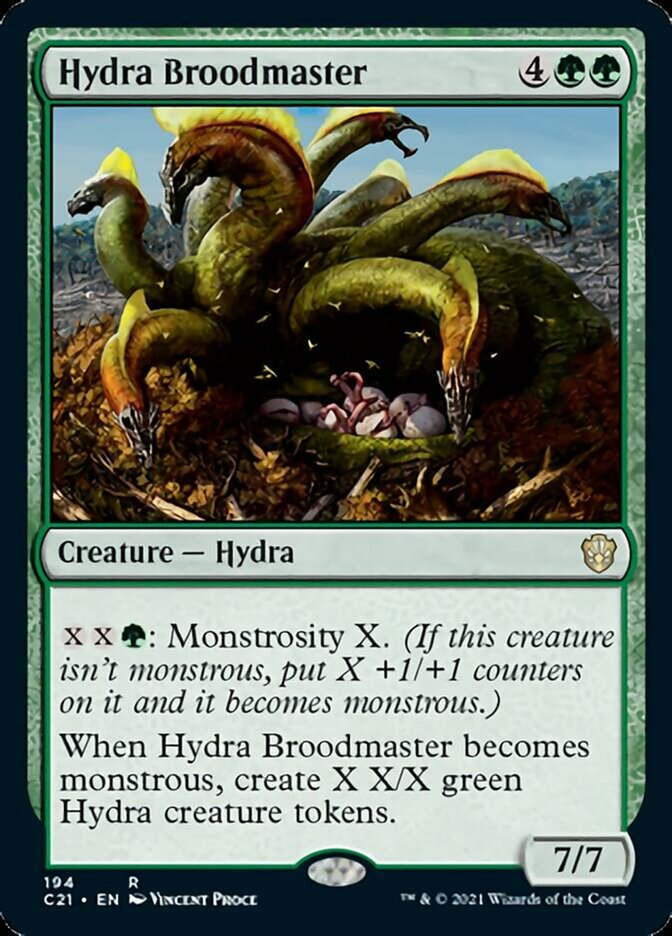 Hydra Broodmaster [Commander 2021] | Anubis Games and Hobby
