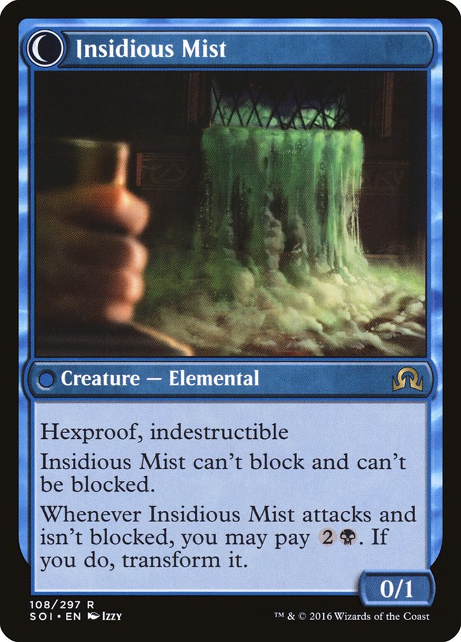 Elusive Tormentor // Insidious Mist [Shadows over Innistrad] | Anubis Games and Hobby