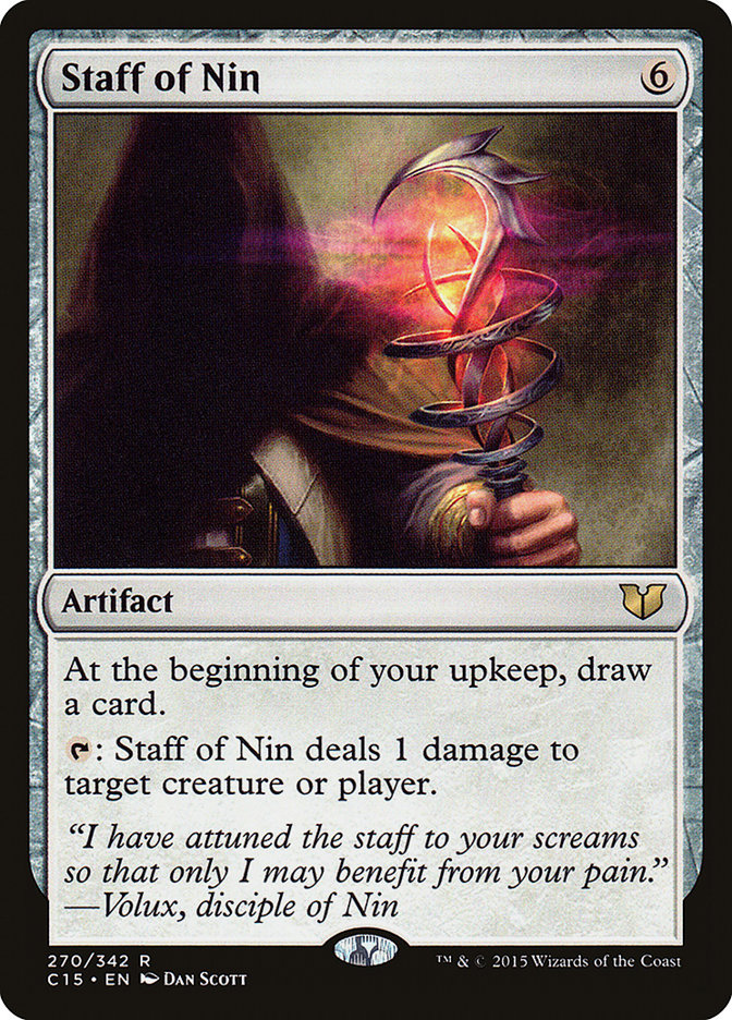 Staff of Nin [Commander 2015] | Anubis Games and Hobby