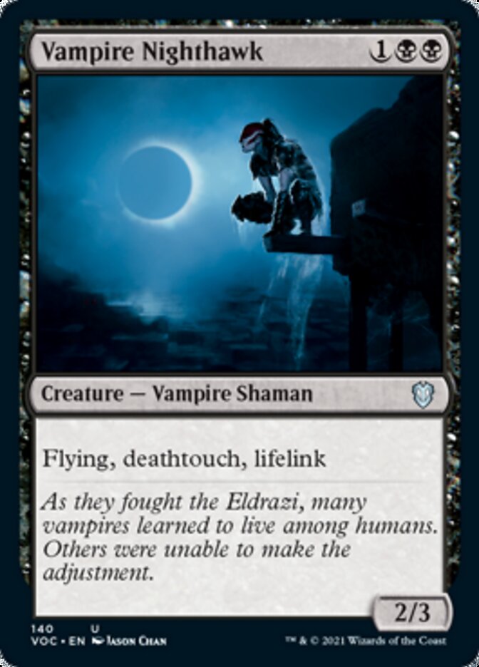 Vampire Nighthawk [Innistrad: Crimson Vow Commander] | Anubis Games and Hobby