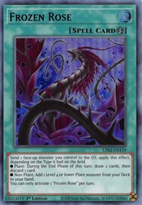 Frozen Rose (Blue) [LDS2-EN119] Ultra Rare | Anubis Games and Hobby