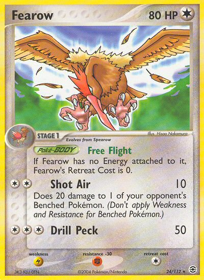 Fearow (24/112) [EX: FireRed & LeafGreen] | Anubis Games and Hobby