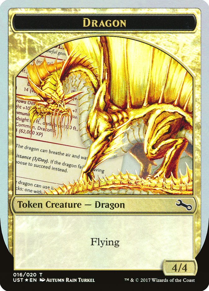 Dragon Token [Unstable Tokens] | Anubis Games and Hobby