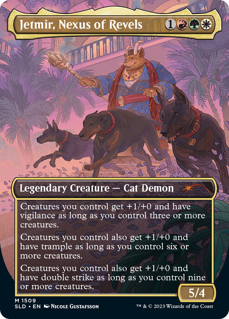 Jetmir, Nexus of Revels // Jetmir, Nexus of Revels [Secret Lair Commander Deck: Raining Cats and Dogs] | Anubis Games and Hobby